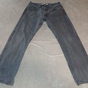 Levi's Men's Straight Jeans in Washed Denim